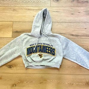 Cropped West Virginia Sweatshirt